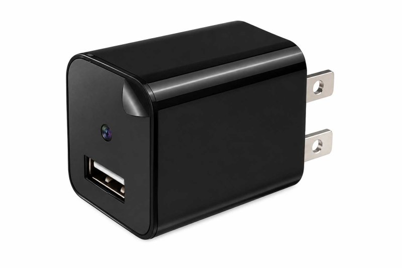 Cargador USB con Cámara HD